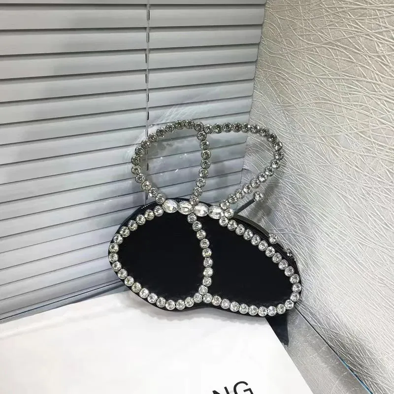 Butterfly Sequins Evening Clutch