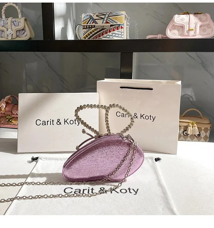 Butterfly Sequins Evening Clutch