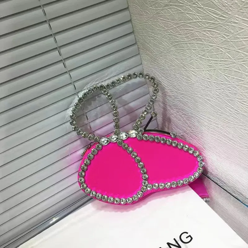 Butterfly Sequins Evening Clutch