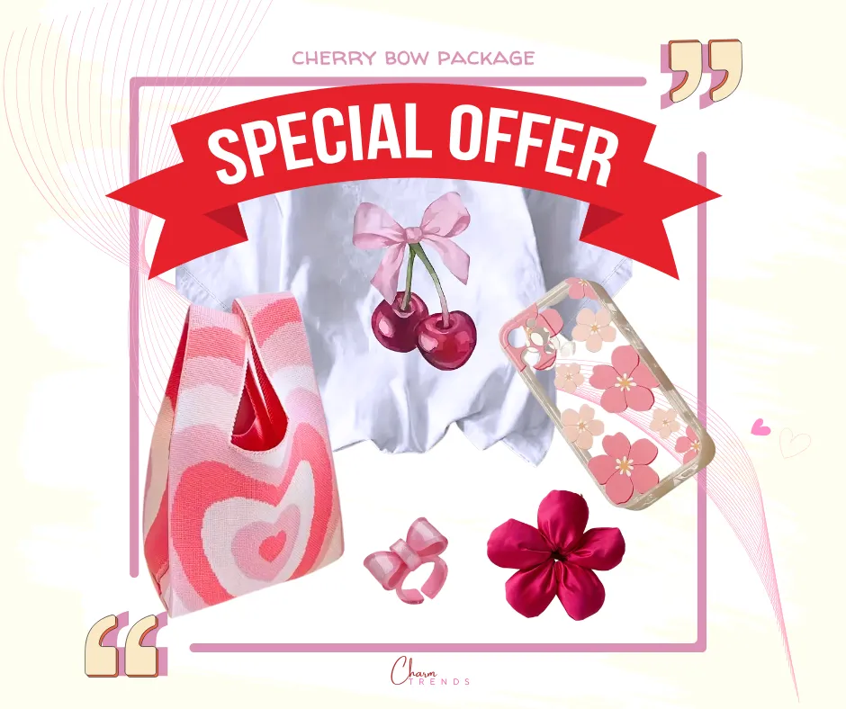 Cherry Bow Collection🍒🎀