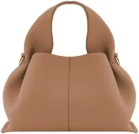 Cloud Silhouette Leather HandbagDesigner Leather Shoulder Bags, Retro Crossbody bag Purse Casual Dumpling Hobo Bag