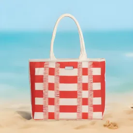 Coastal Stripes Box Tote