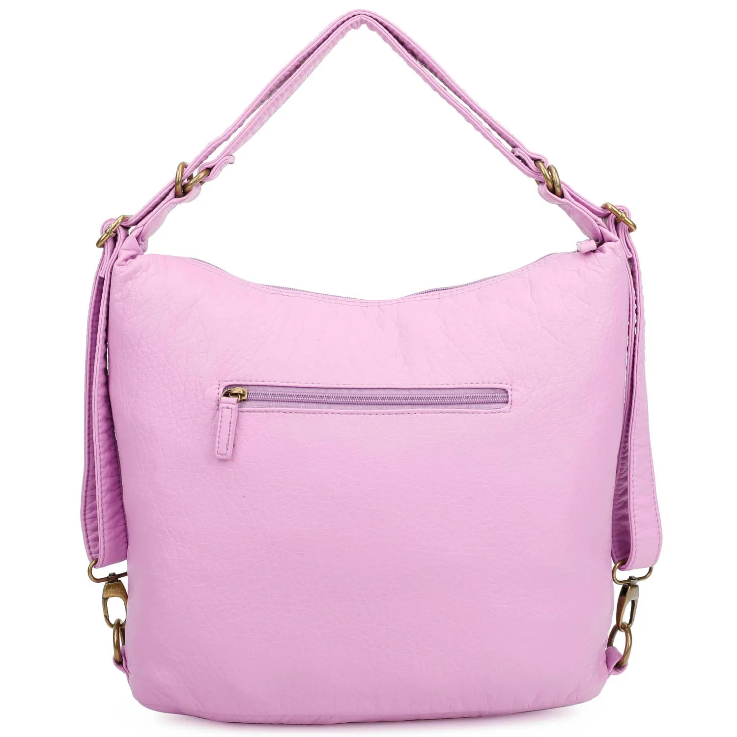 Convertible Crossbody Backpack - Light Purple