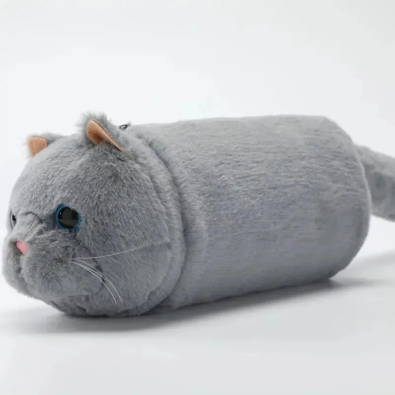 Cute Cat Plush Shoulder Bag for Girls – Fun and Adorable Fur Messenger Bag for Pre-teens