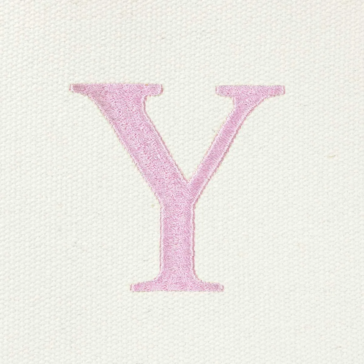 Dalix Medium Personalized Tote Bag Monogrammed Initial Letter - Y