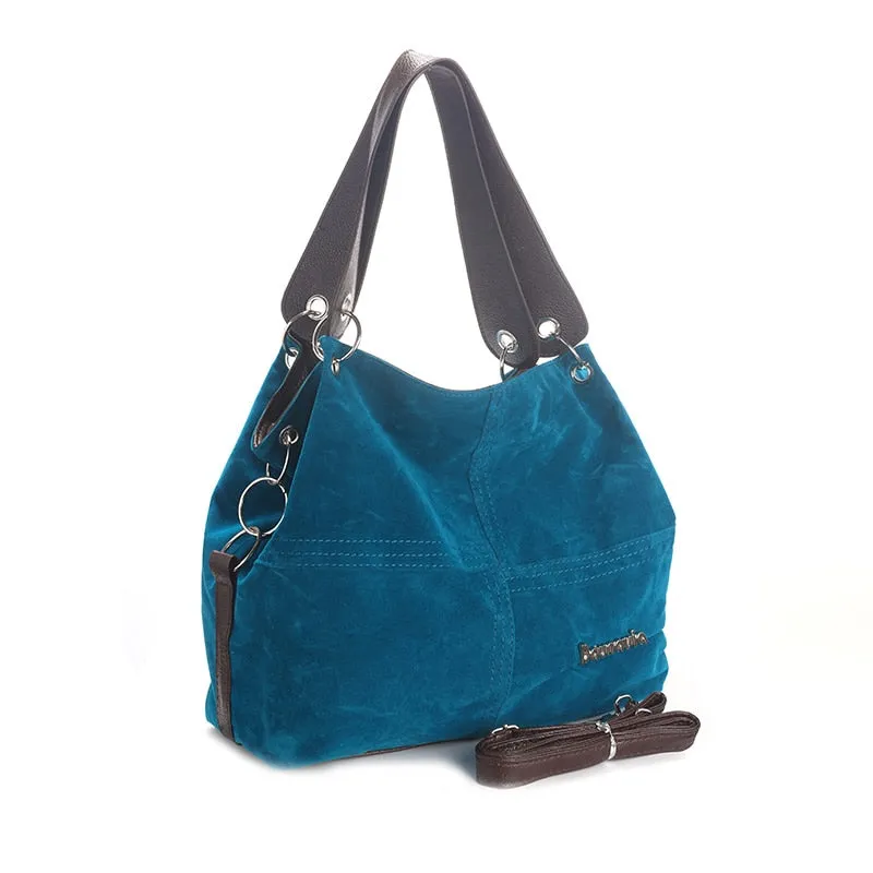 DAUNAVIA brand handbag women shoulder bag female large tote bag soft Corduroy leather bag crossbody messenger bag for women 2018