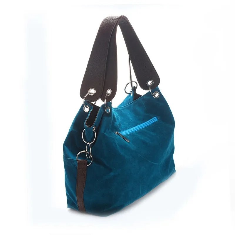 DAUNAVIA brand handbag women shoulder bag female large tote bag soft Corduroy leather bag crossbody messenger bag for women 2018
