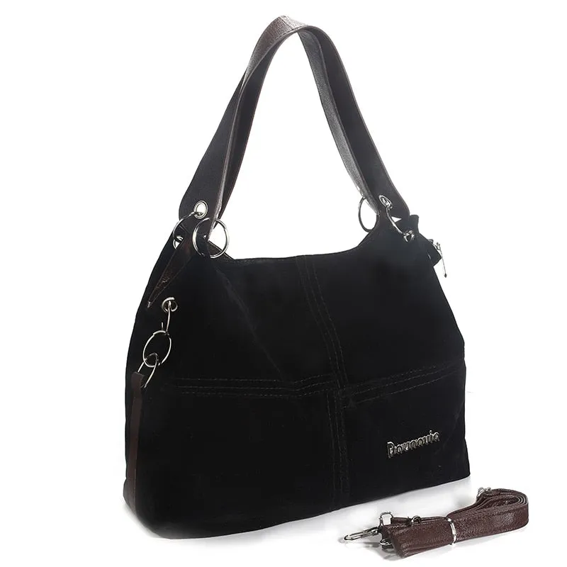 DAUNAVIA brand handbag women shoulder bag female large tote bag soft Corduroy leather bag crossbody messenger bag for women 2018