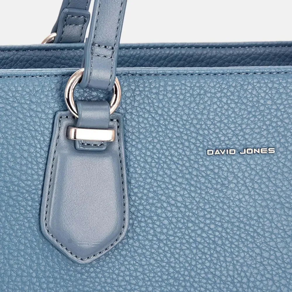 Elegant David Jones PU Leather Tote Bag for Luxury Fashion for Women