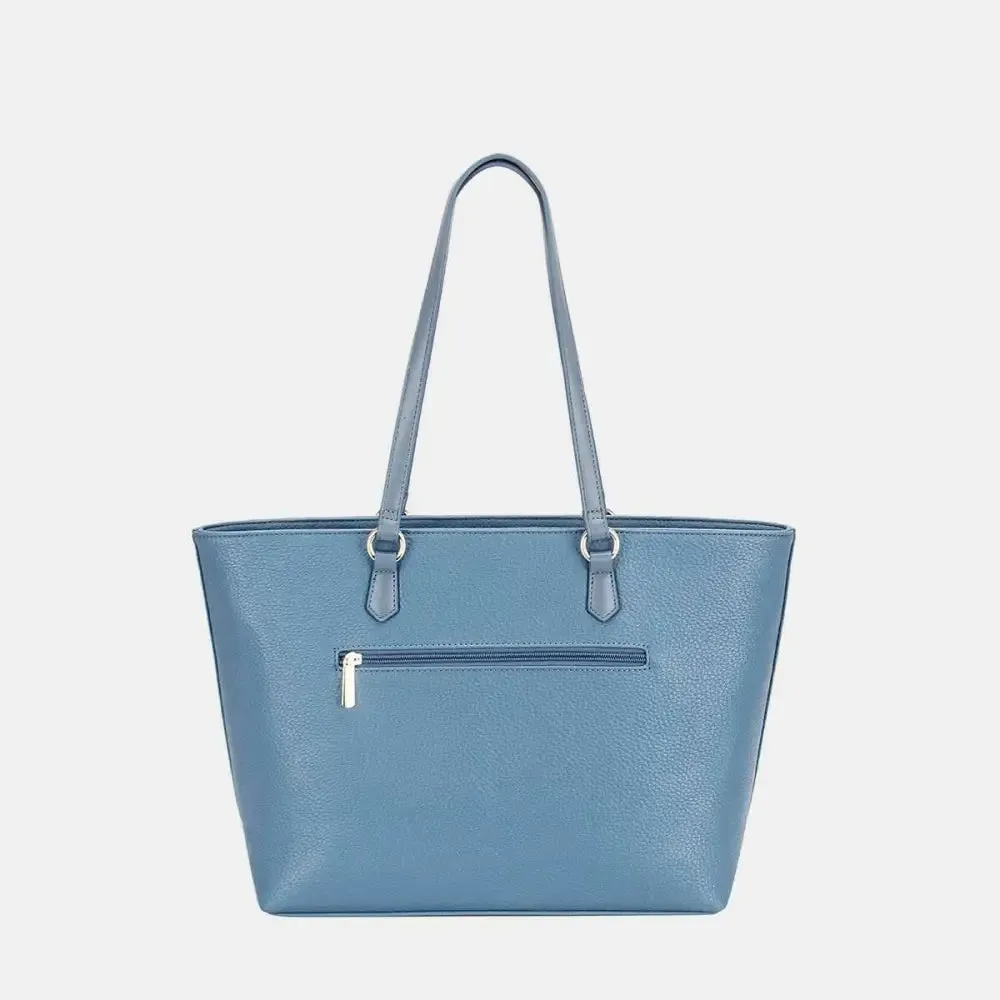 Elegant David Jones PU Leather Tote Bag for Luxury Fashion for Women