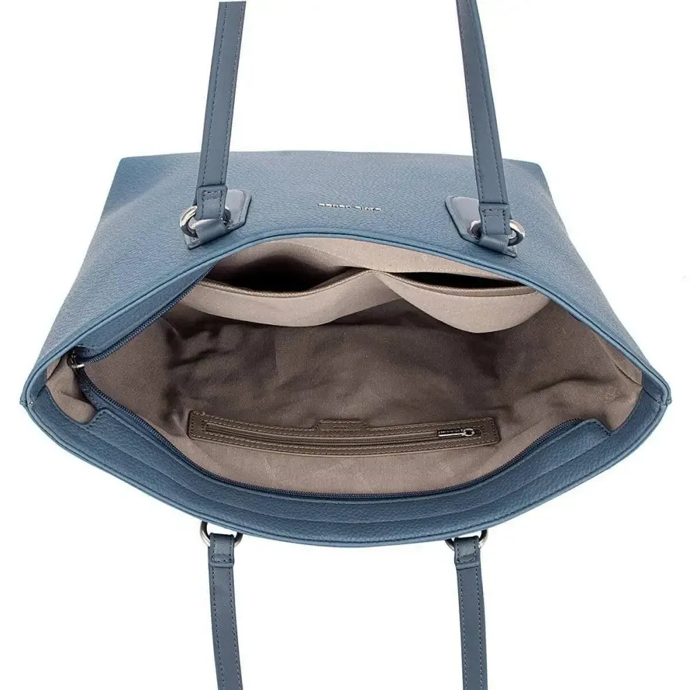 Elegant David Jones PU Leather Tote Bag for Luxury Fashion for Women