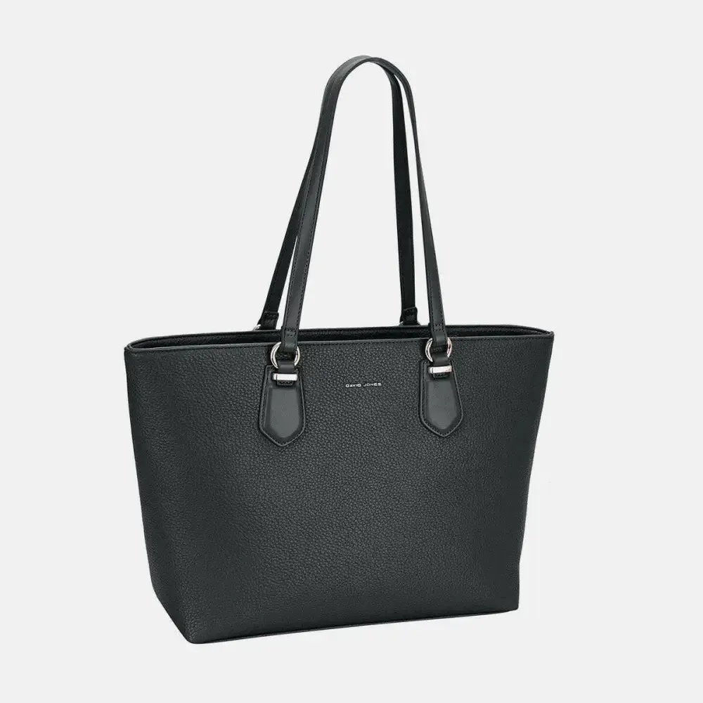 Elegant David Jones PU Leather Tote Bag for Luxury Fashion for Women