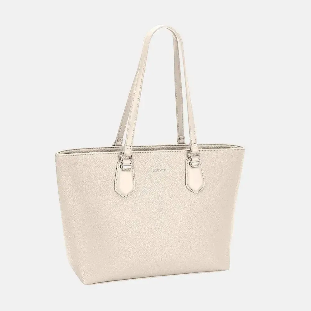 Elegant David Jones PU Leather Tote Bag for Luxury Fashion for Women