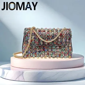 Elegant Purse  Fashion Bag for Party Women Elegant And Versatile Rhinestone Purse Luxury Designer Handbags High Quality 2024 Tote Bag