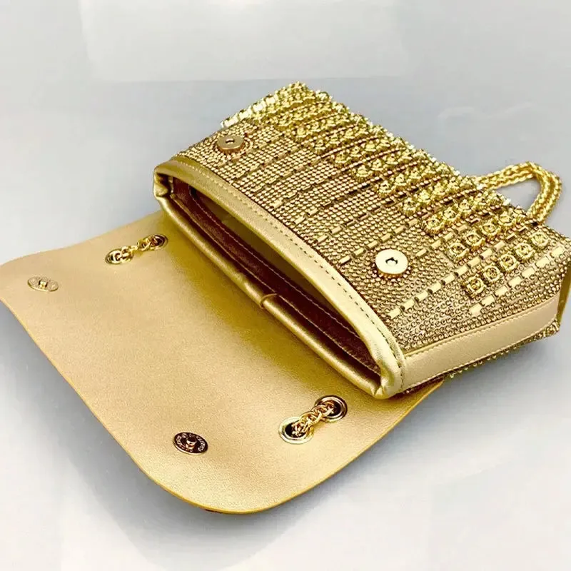 Elegant Purse  Fashion Bag for Party Women Elegant And Versatile Rhinestone Purse Luxury Designer Handbags High Quality 2024 Tote Bag