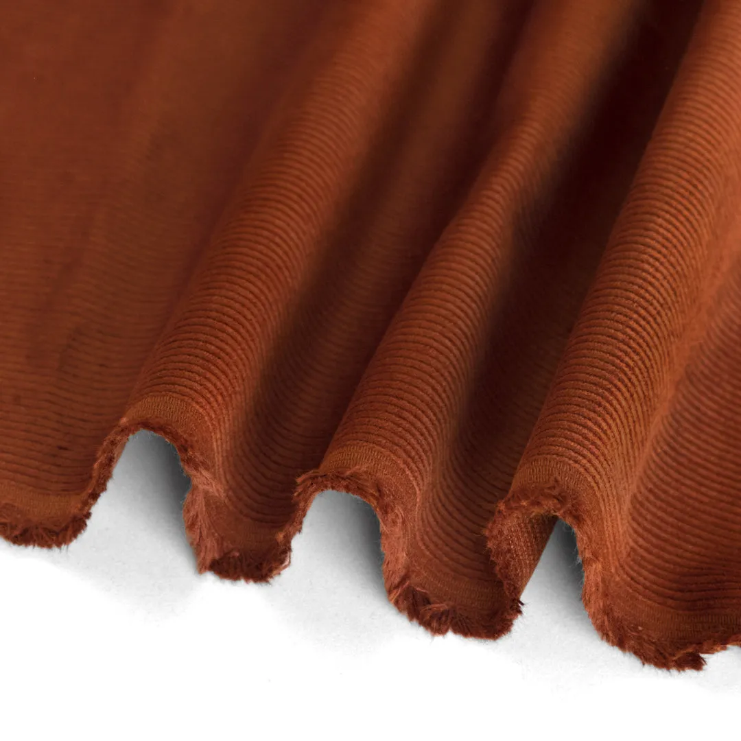 Fine Cotton Corduroy -  Brick