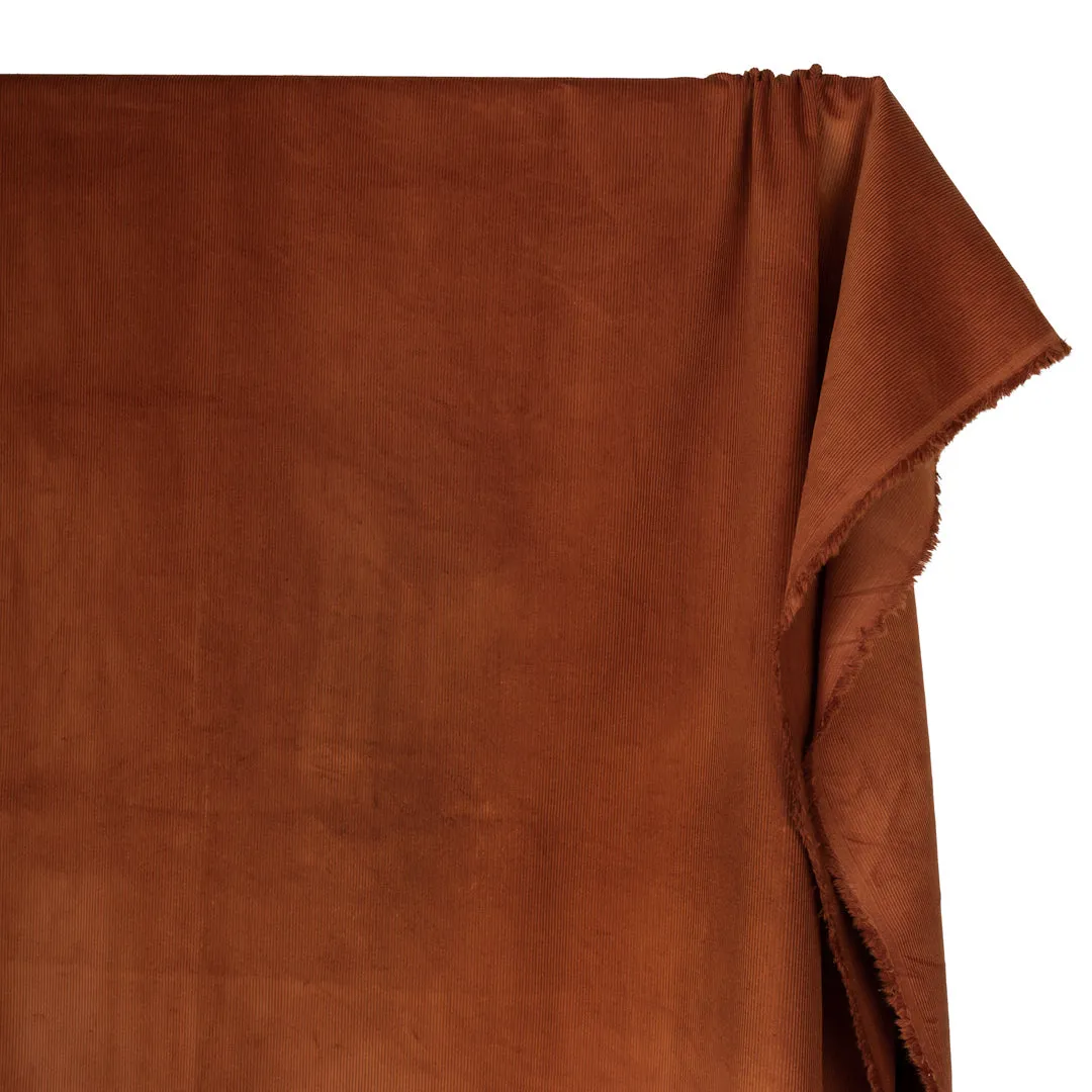 Fine Cotton Corduroy -  Brick