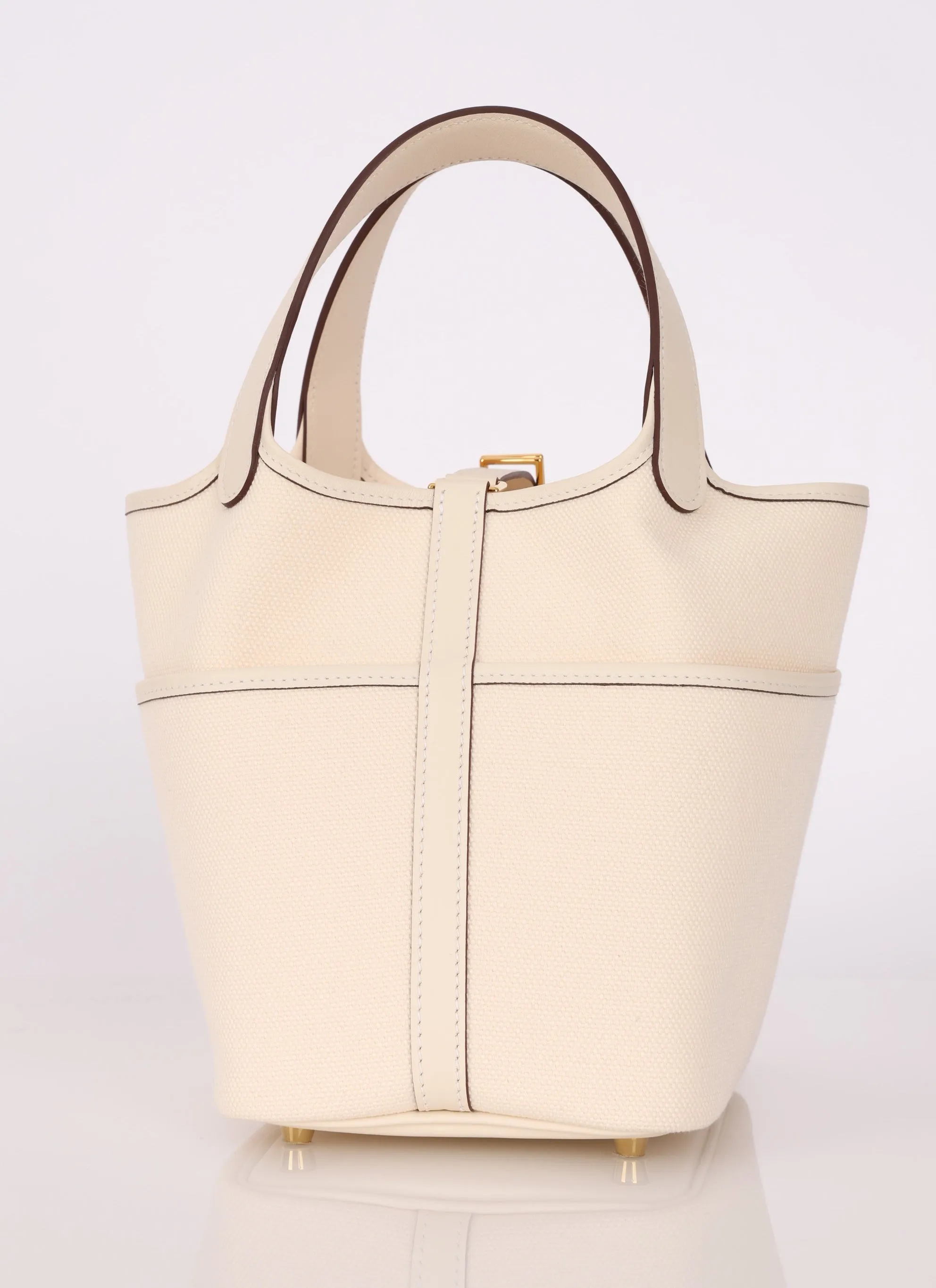 Hermes Cargo Picotin Lock Bag 18 GHW