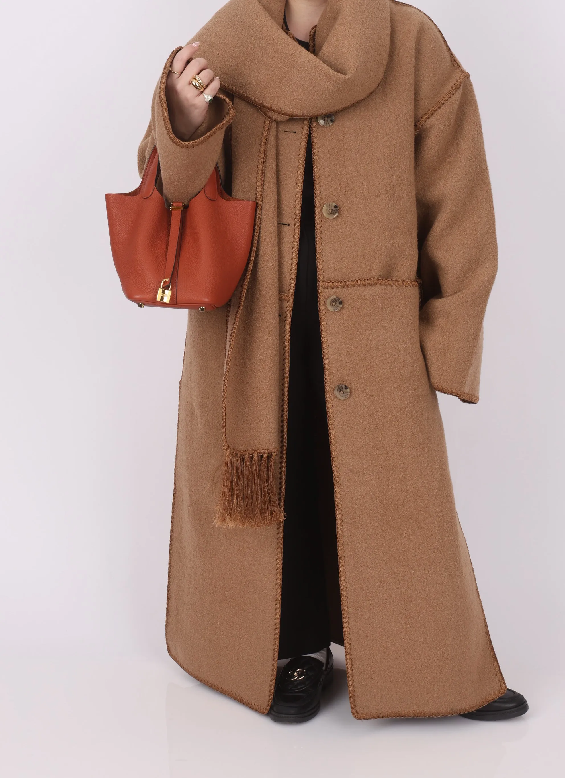 Hermès 2019 Clemence Cuivre Picotin 18