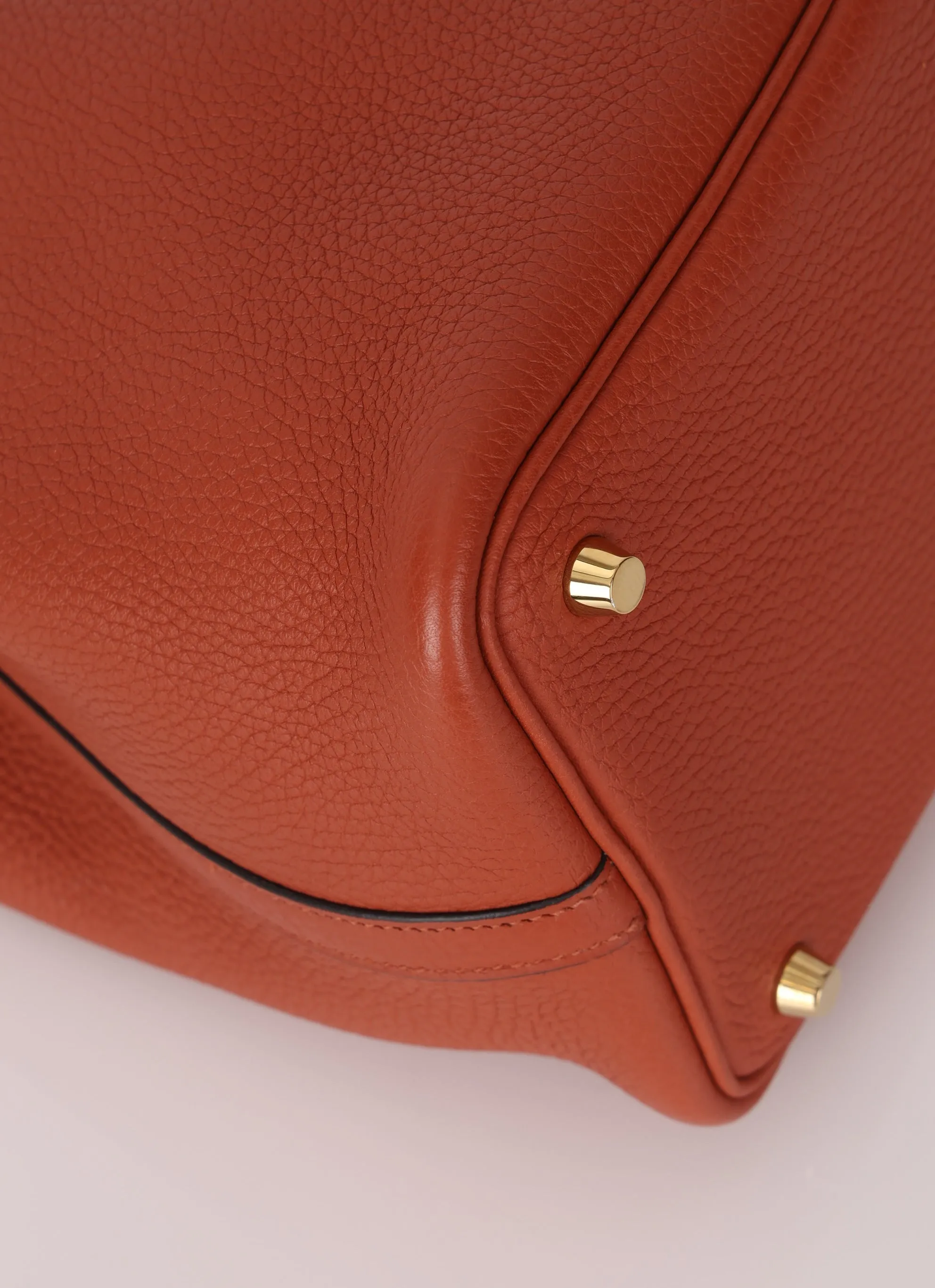 Hermès 2019 Clemence Cuivre Picotin 18