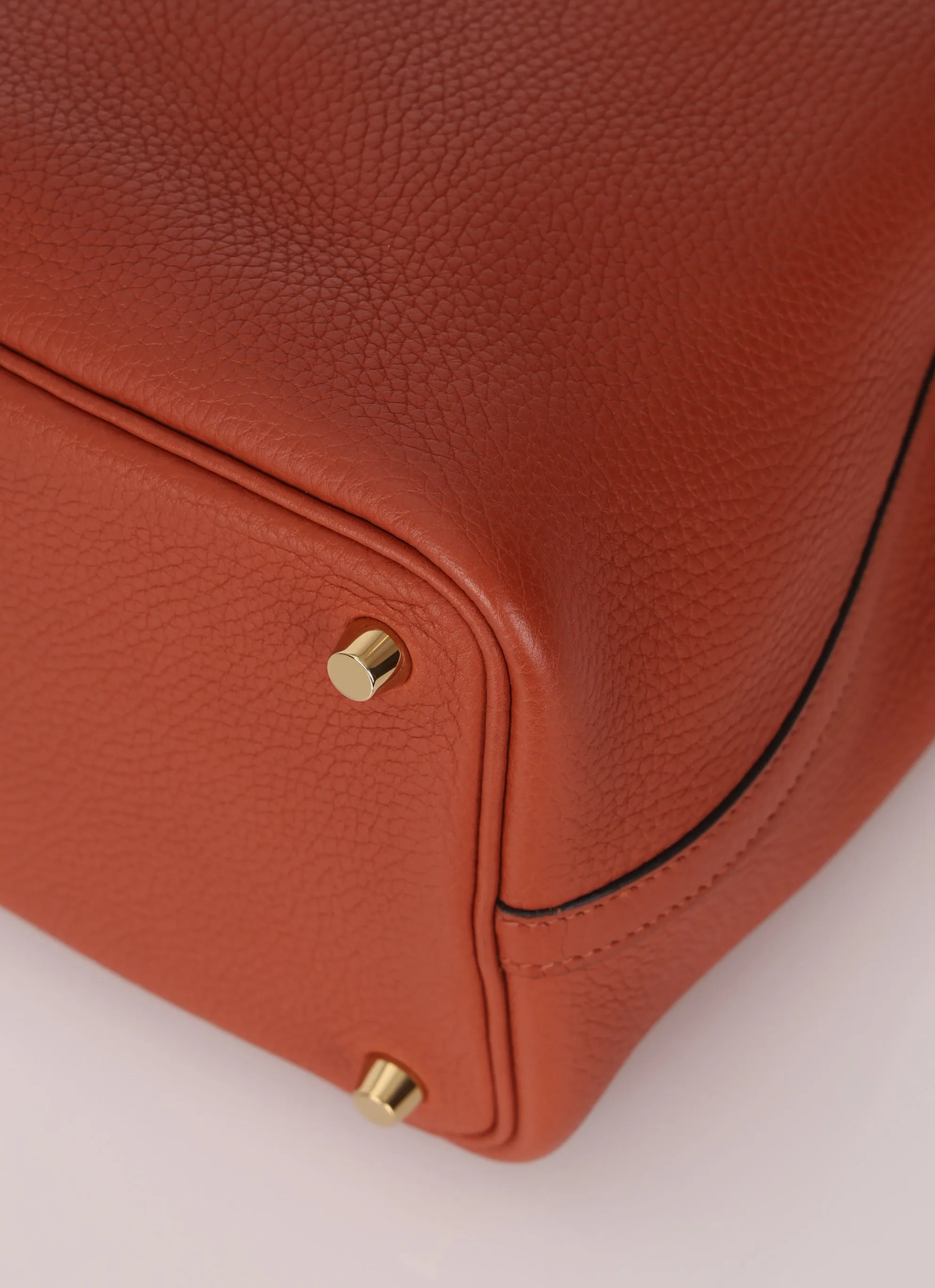 Hermès 2019 Clemence Cuivre Picotin 18