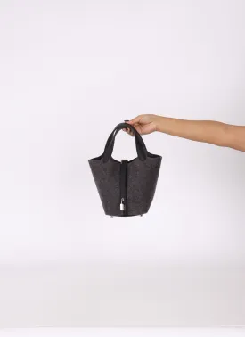 Hermès 2020 Feutre Wool Swift Picotin 18 PM PHW