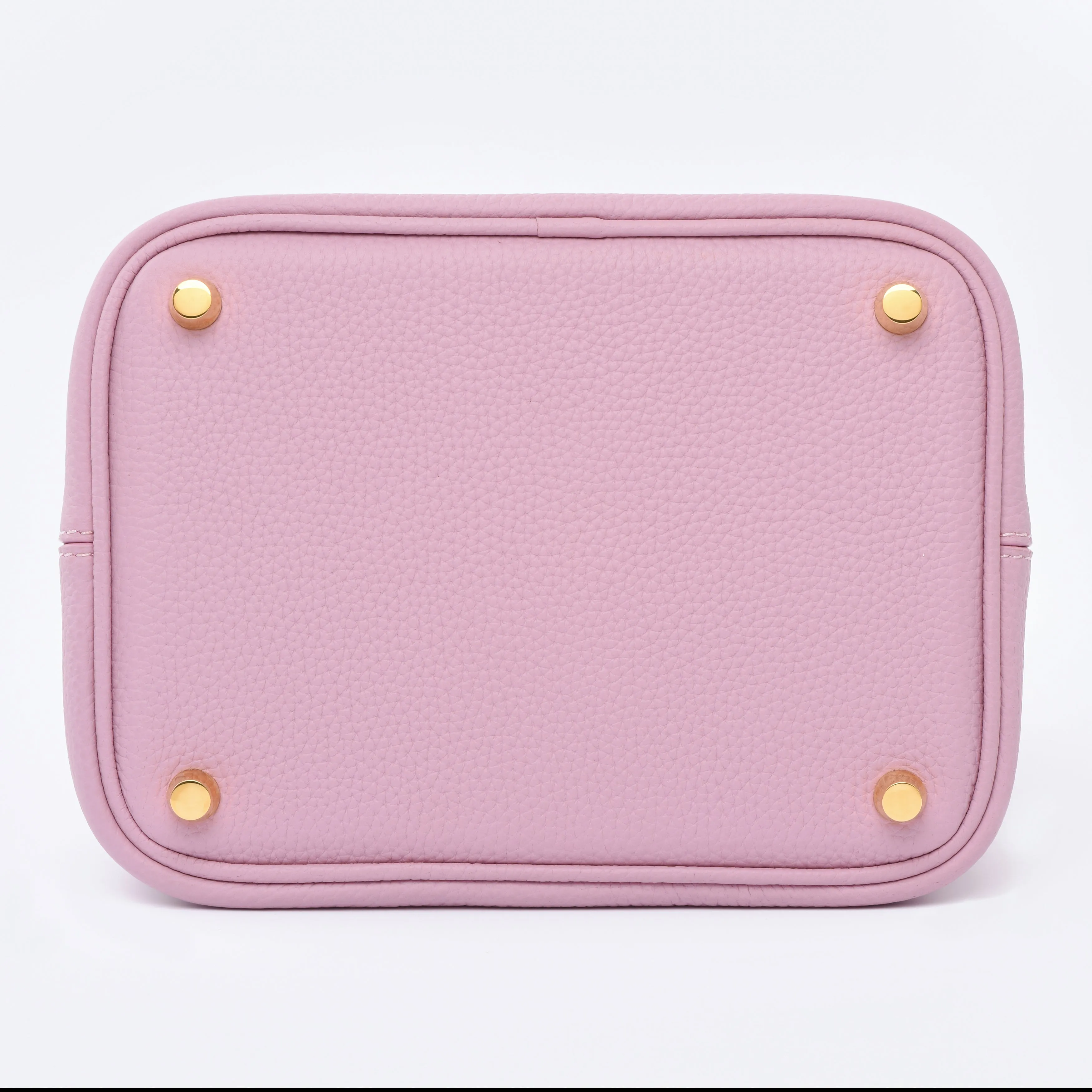 Josette - Versatile Bucket Bag - Grained Cowhide - CREAMY PINK