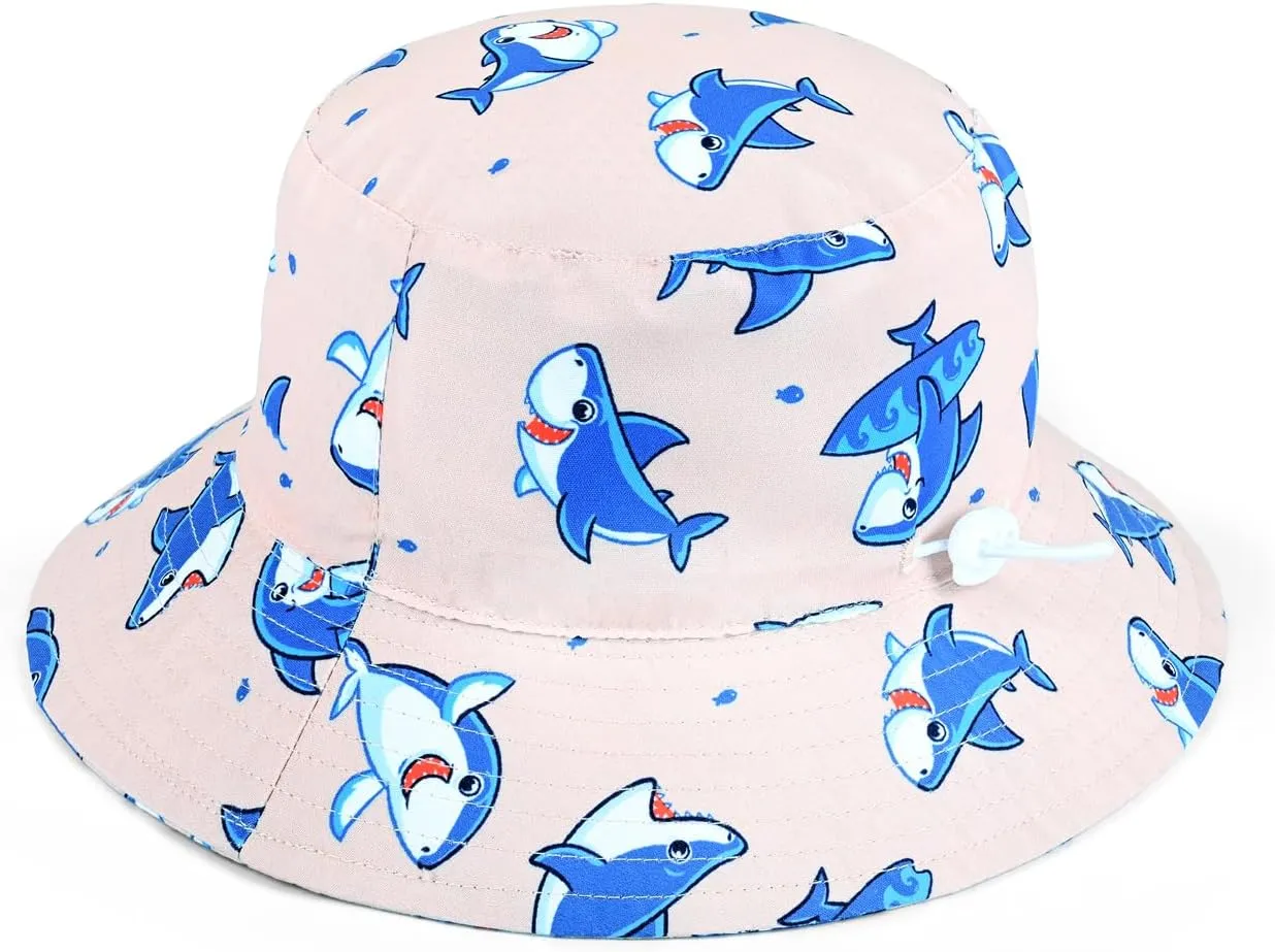 Kids Toddler Baby Boy Sun Hat Summer Bucket Hats with UPF 50  UV Sun Protective