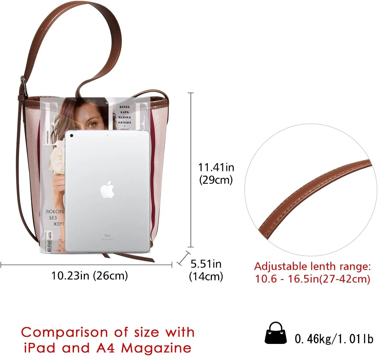 LAORENTOU Cowhide Leather Women Crossbody Bag Purse Tote Style Handbags Trendy for Ladies