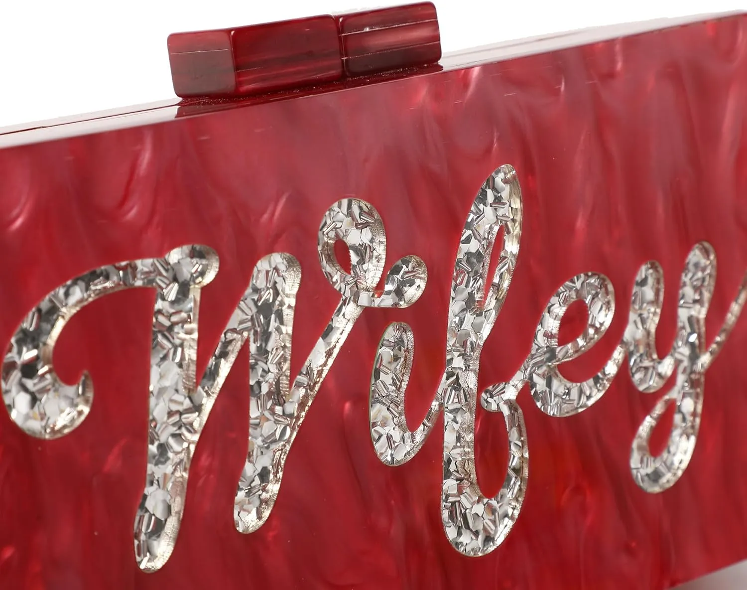 LETODE Acrylic Clutch Bags Purse Perspex Bag Handbags for Women