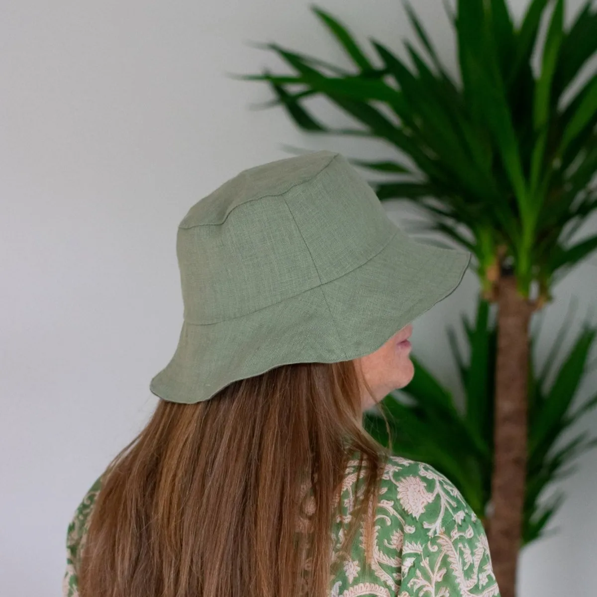 Linen Bucket Hat