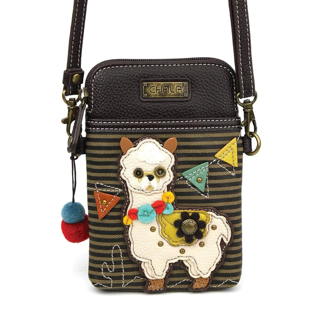 Llama Collection of Handbags, Totes, Key Chains by Chala
