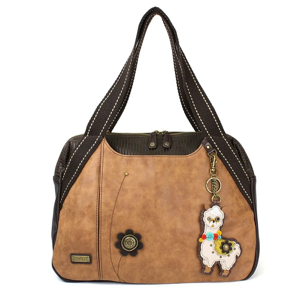 Llama Collection of Handbags, Totes, Key Chains by Chala