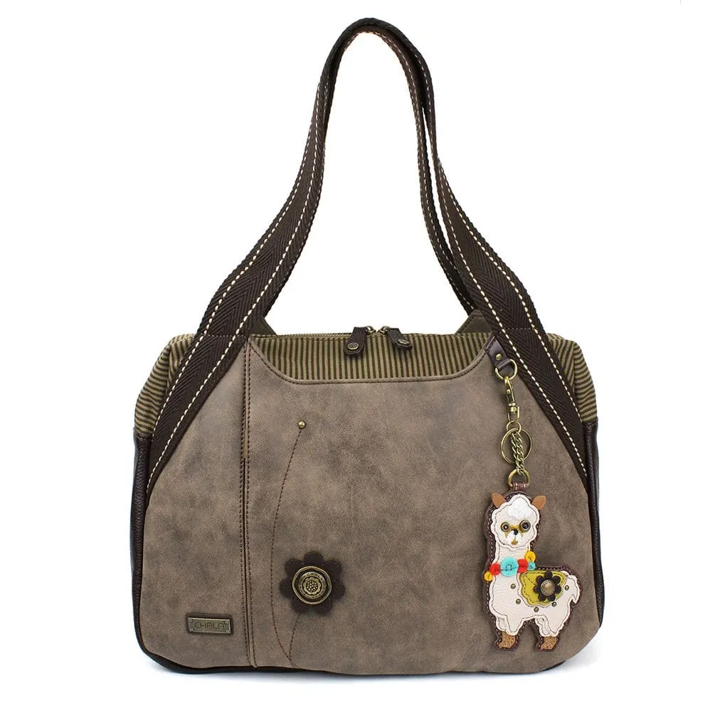 Llama Collection of Handbags, Totes, Key Chains by Chala