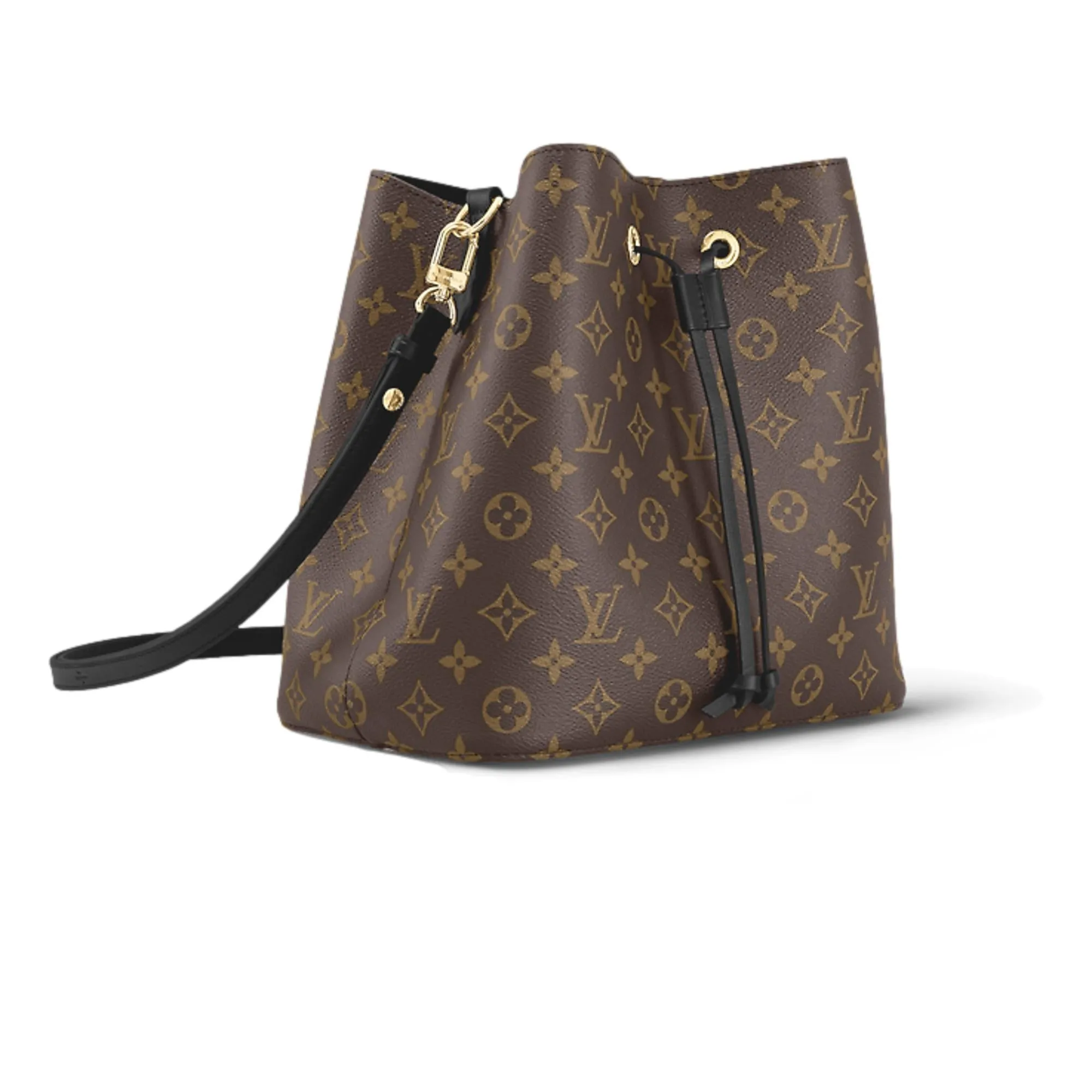 Louis Vuitton NeoNoe MM Black Bucket Shoulder Bag