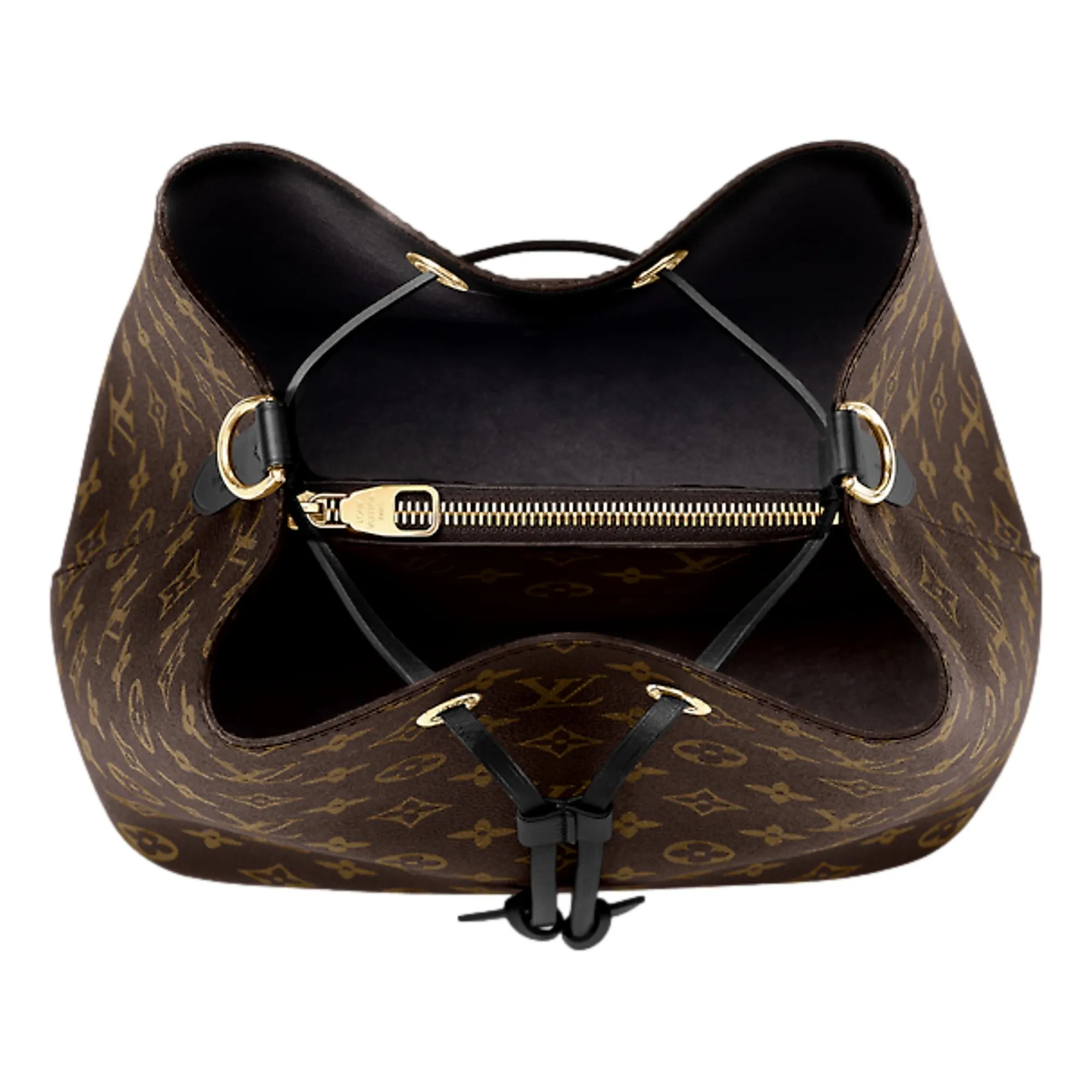 Louis Vuitton NeoNoe MM Black Bucket Shoulder Bag