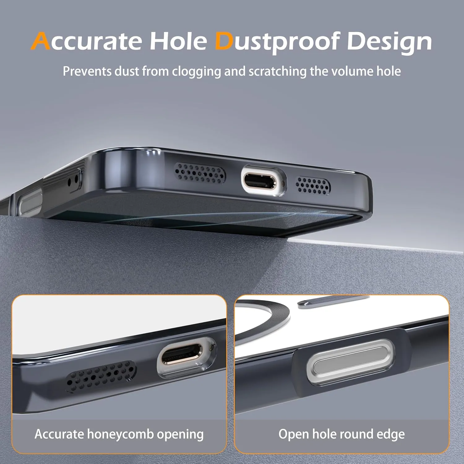 Magnetic Clear Case for iPhone 15 Pro Max with Full Camera Lens Protection,Compatible with MagSafe,Plating Soft TPU Phone Case,Anti-Scratch Shockproof Slim Cover for Women Gilrs Men - Black