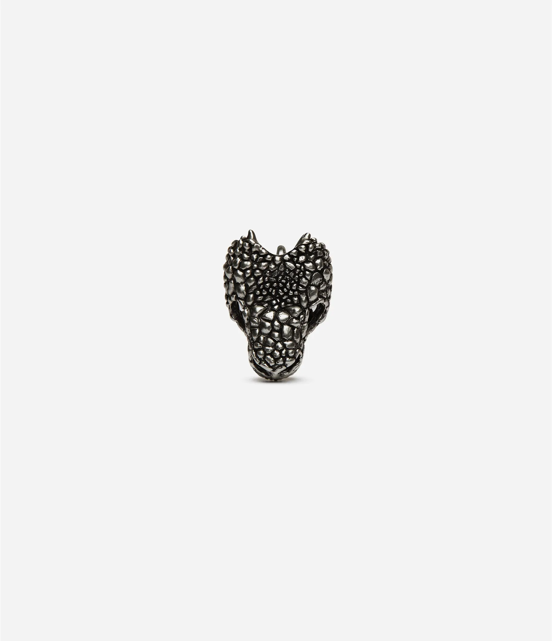 Medium Studded Gila Skull Clip-On Charm