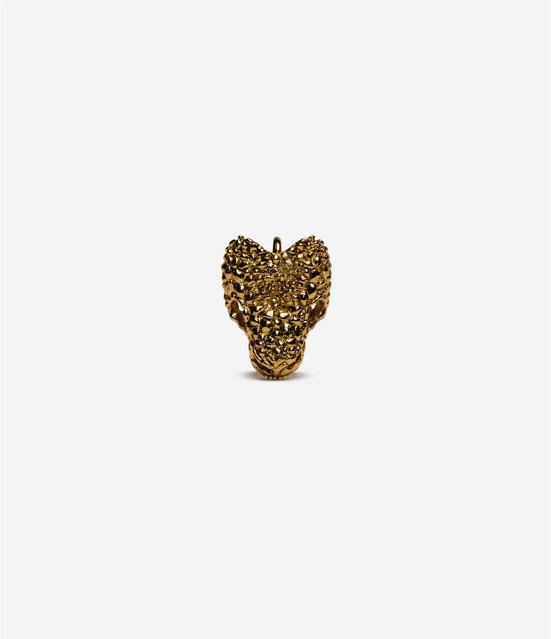 Medium Studded Gila Skull Clip-On Charm