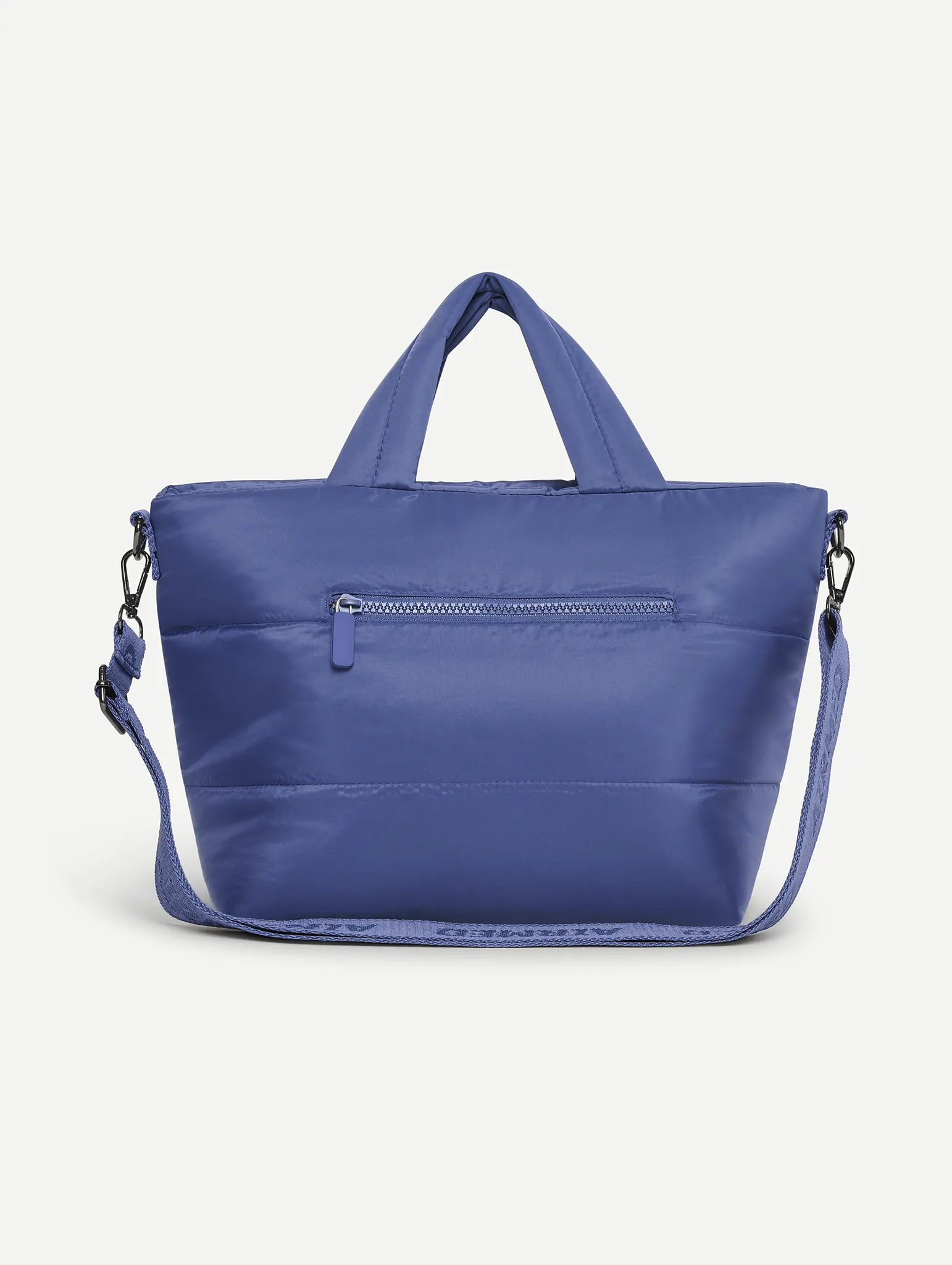 Mini Puffer Tote Bag - Yarra Blue