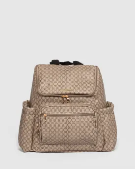 Monogram Baby Bag Backpack