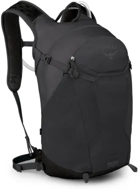 Osprey Sportlite 20L Unisex Hiking Backpack with Hydraulics Reservoir, Dark Charcoal Grey
