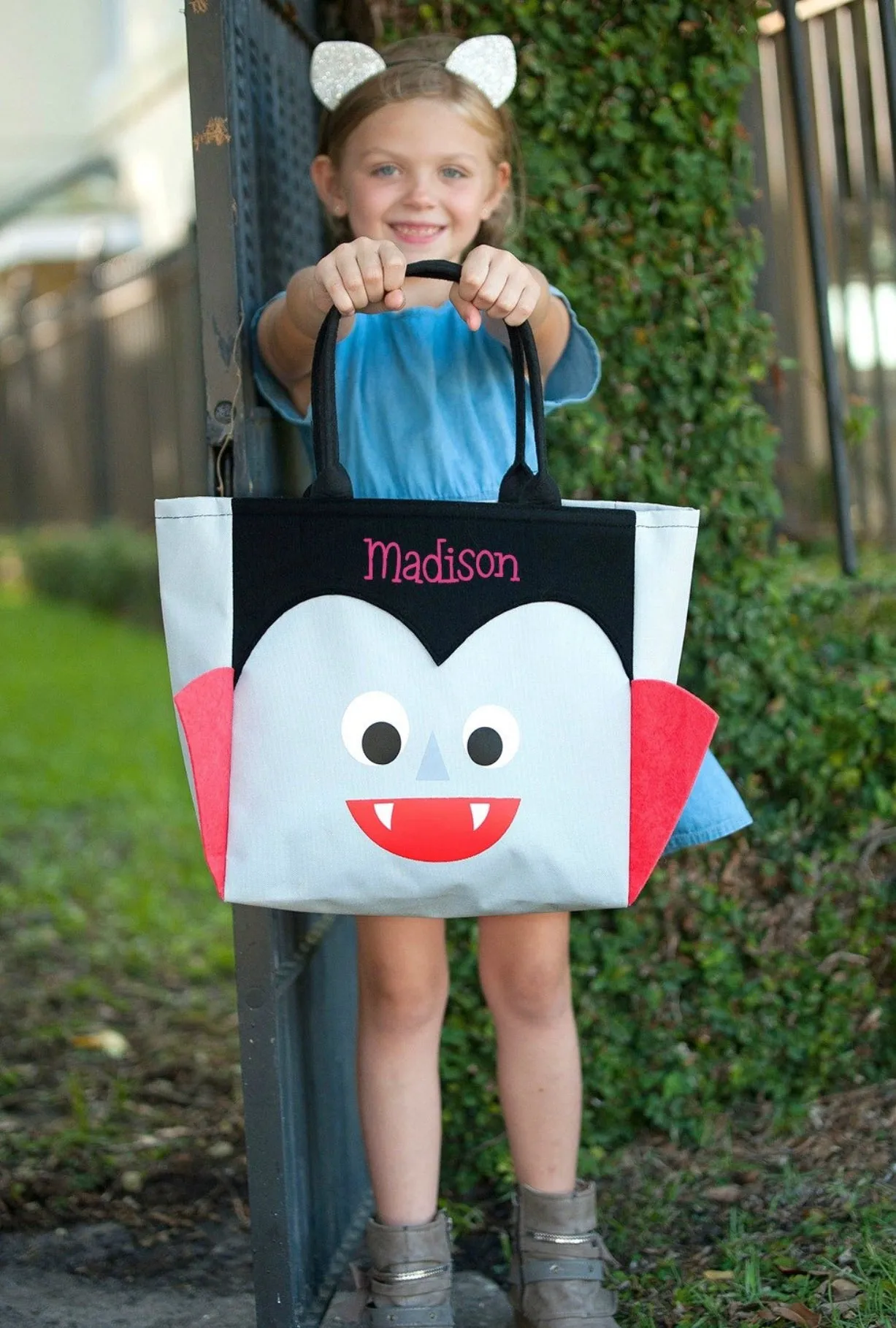 Personalized Halloween jumbo Totes