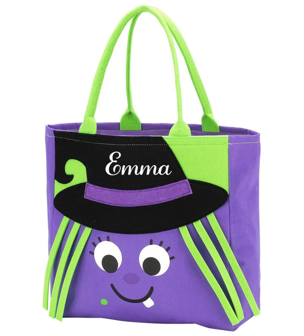 Personalized Halloween jumbo Totes