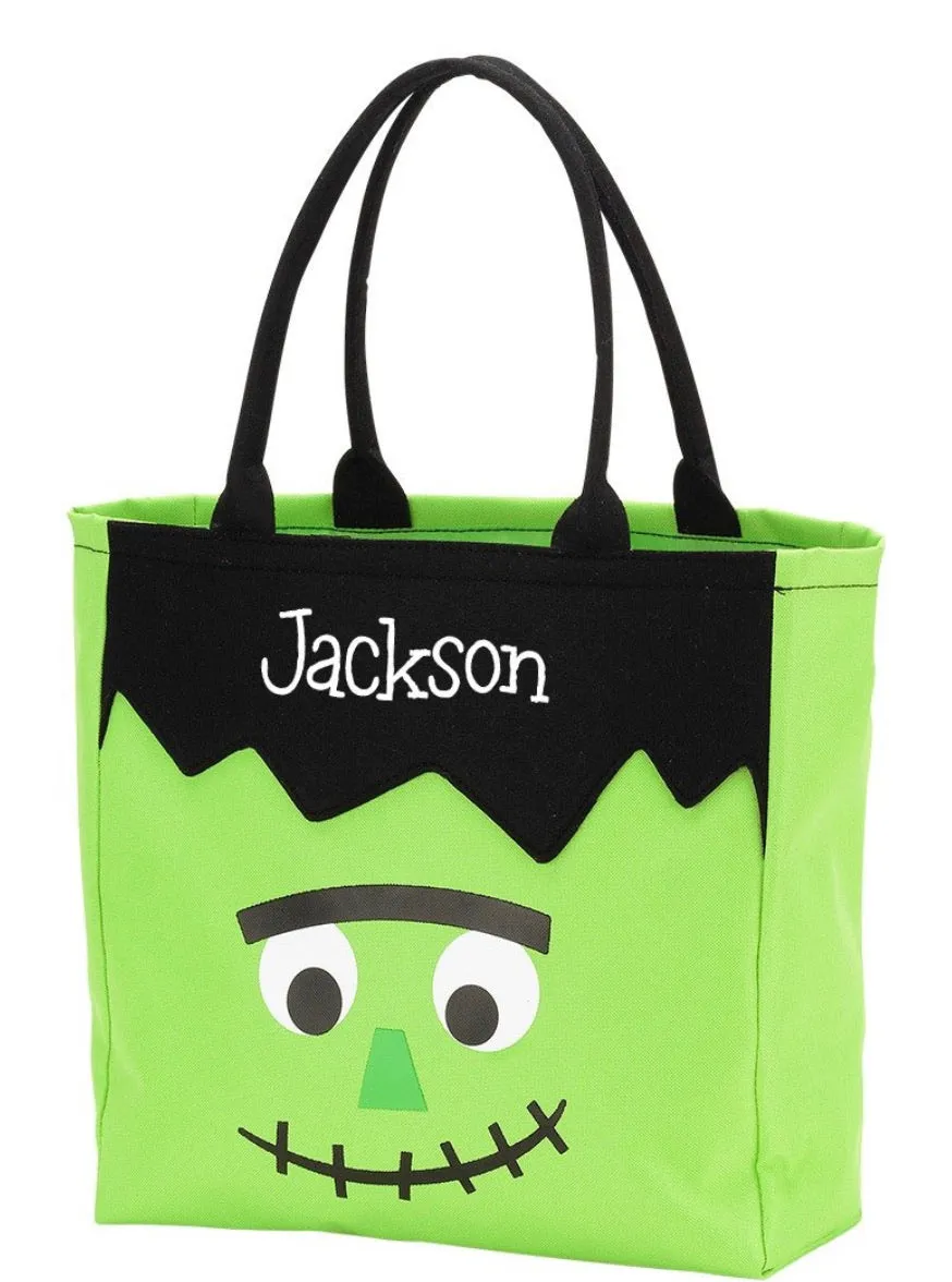 Personalized Halloween jumbo Totes