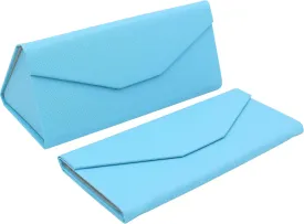 Real Sic Glasses Case for Men and Women - Magnetic Folding Hard Shell Sunglass Holder - Inspired by Solid Color