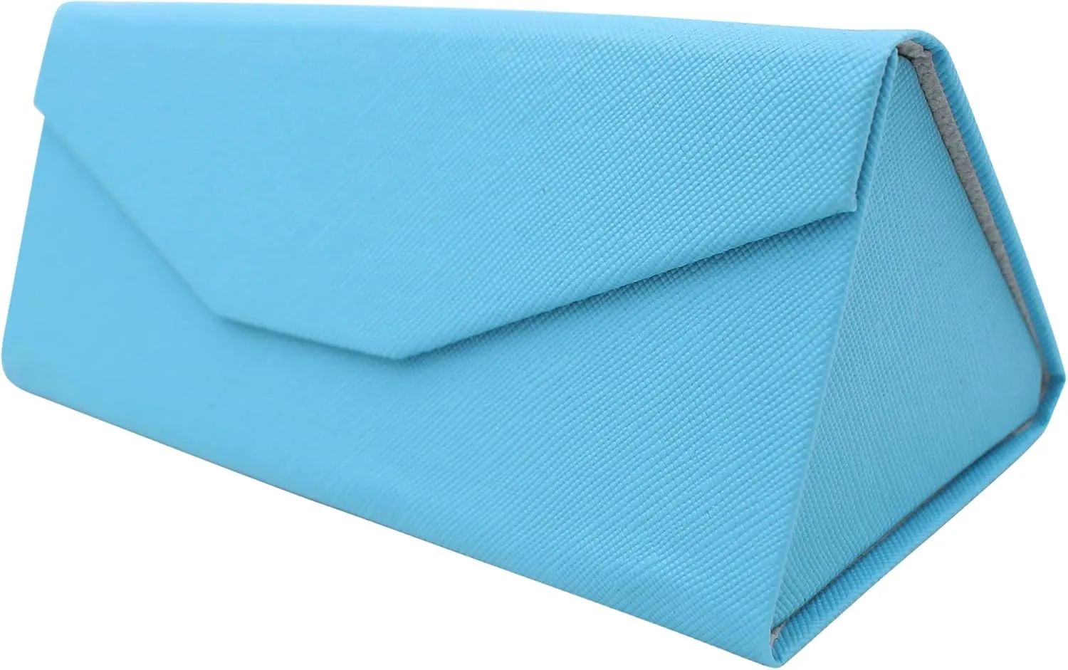 Real Sic Glasses Case for Men and Women - Magnetic Folding Hard Shell Sunglass Holder - Inspired by Solid Color