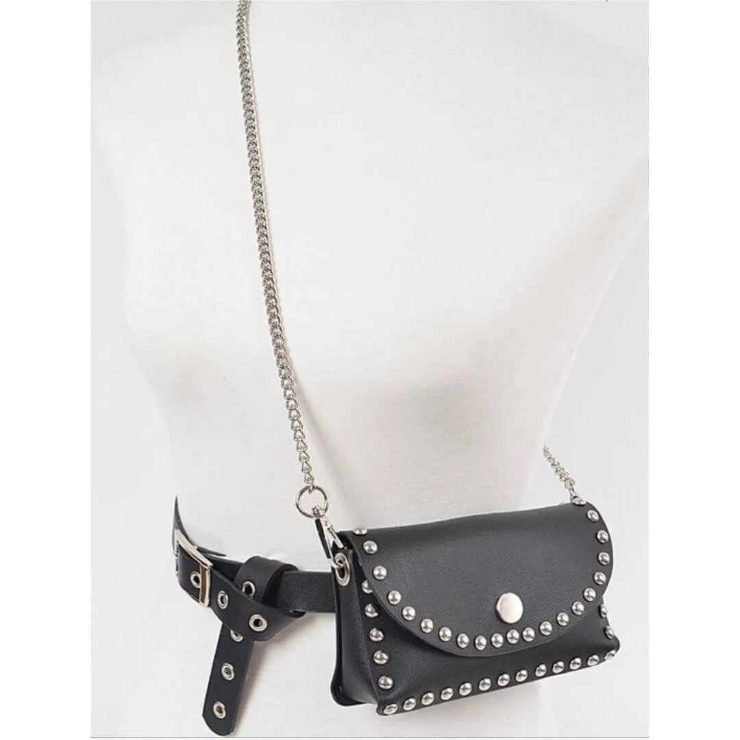 Studs and Swagg Belt Bag (Three Colors)