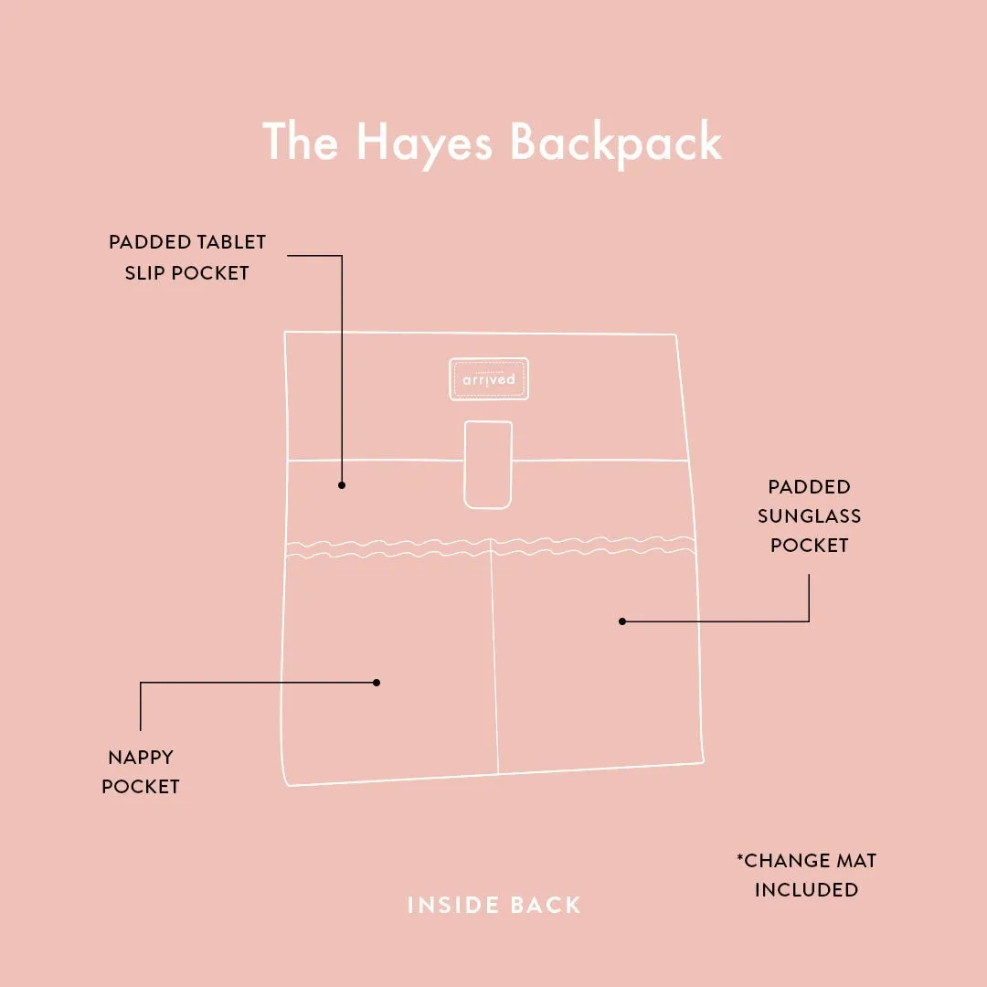 The Hayes Baby Bag Backpack - Sky Blue