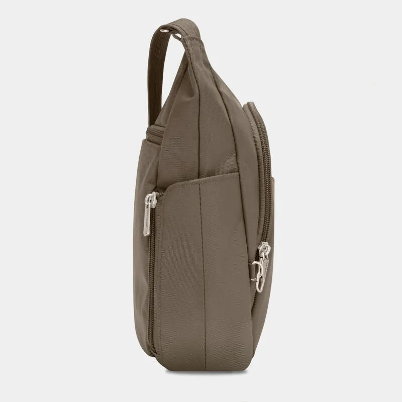 Travelon Anti-Theft Classic Crossbody Bucket Bag (RFID Blocking)